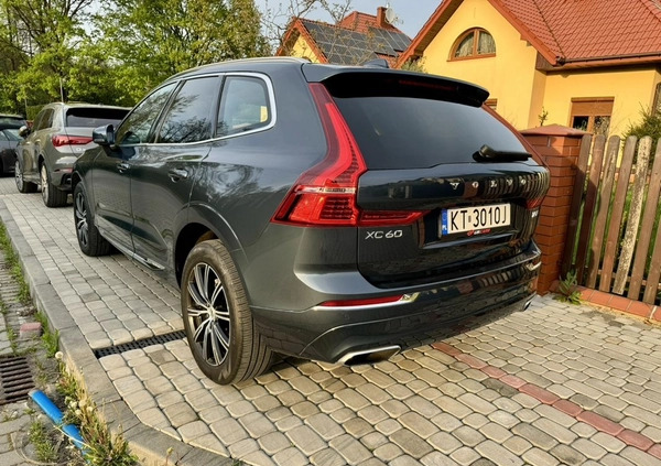 Volvo XC 60 cena 139999 przebieg: 38000, rok produkcji 2020 z Tarnów małe 154